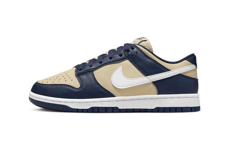 Nike Dunk Low Next Nature Midnight Navy Team Gold DD1873-401 Release Info