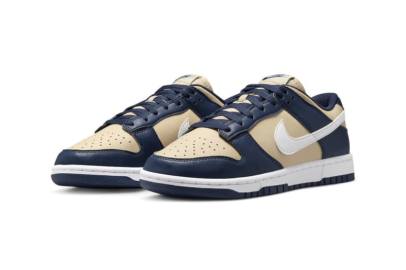 Nike Dunk Low Next Nature Midnight Navy Team Gold DD1873-401 Release Info