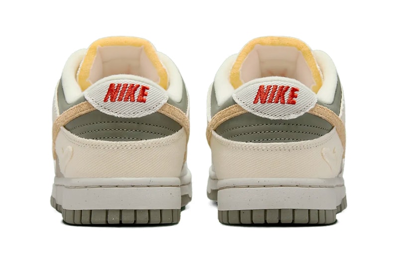 Nike Dunk Low "Sesame/Alablaster" FZ4341-100 Release Info swoosh low top leather suede canvas earthy tones
