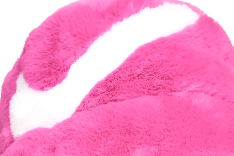 Nike Faux Fur swoosh Bucket Hat Plush knit Mittens N1008868-010 N1008868-110 FV6417-010 FV6417-617 FV6417-838 Release Info