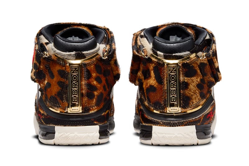 lebron cheetah shoes