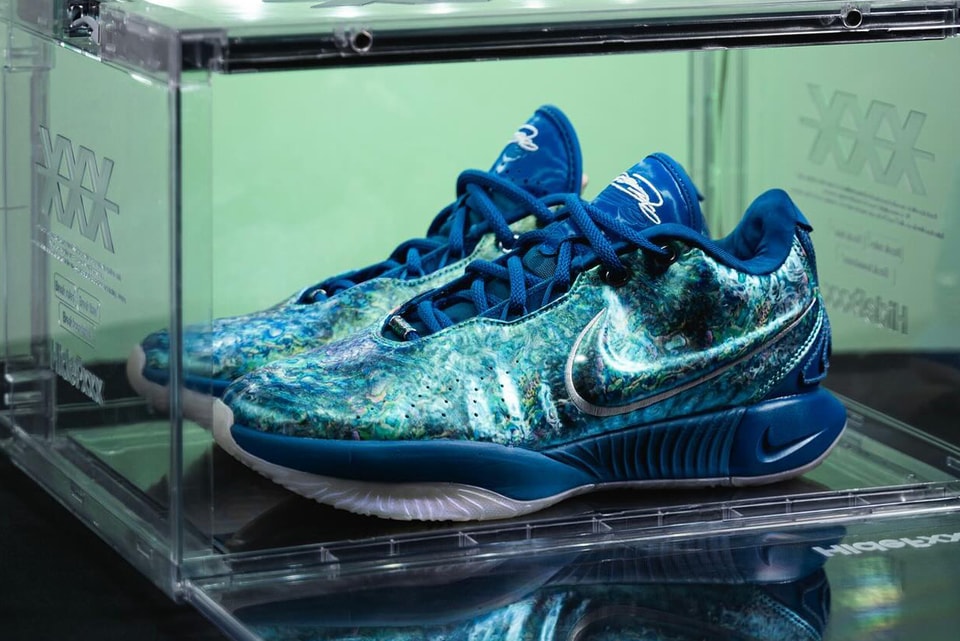 Nike LeBron 21 Abalone Pearl FB2238-400 Release Info | Hypebeast display picture 3