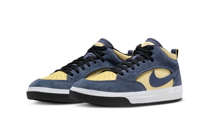 Nike SB React Leo Blue Gold DX4361-400 Release Info date store list buying guide photos price