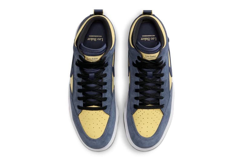 Nike SB React Leo Blue Gold DX4361-400 Release Info date store list buying guide photos price