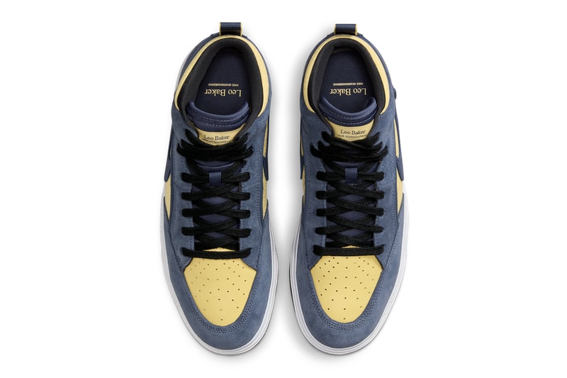 Nike SB React Leo Blue Gold DX4361-400 Release Info date store list buying guide photos price