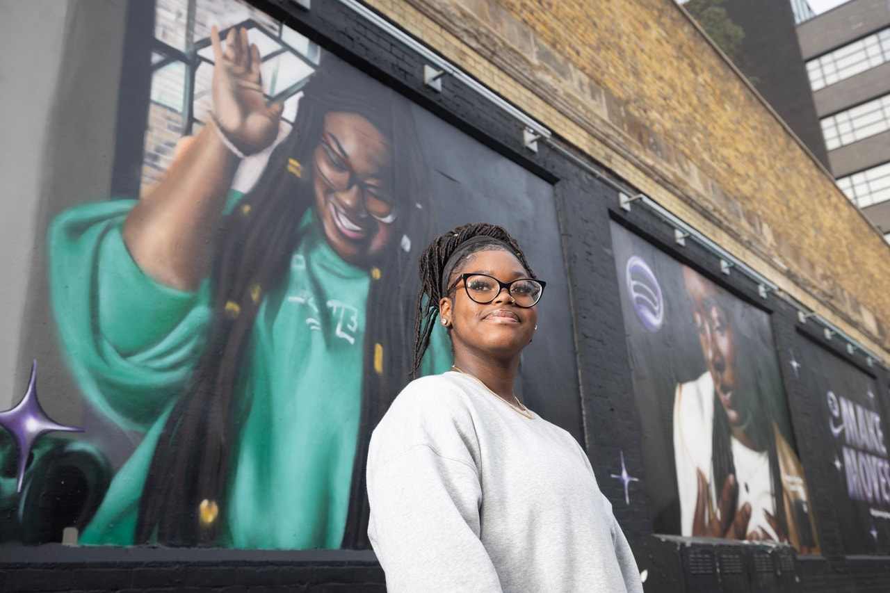 Nike x Spotify Announce Make Moves Fund on World Mental Health Day flo british girl group musician young girls boys empowerment female funding financial aid assistance movement october 10