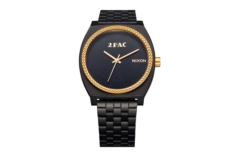 Time Teller 2PAC Collab Watch, Gold / Black