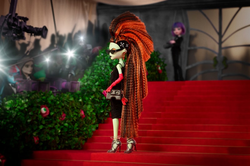 Off-White™ Monster High Dolls Mattel Creations Release Date info store list buying guide photos price Electra Melody Harmonie Ghoul Raven Rhapsody Sympanee Midnight ready-to-wear runway