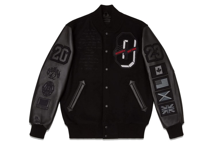 OVO Previews 'For All The Dogs' Varsity Jacket