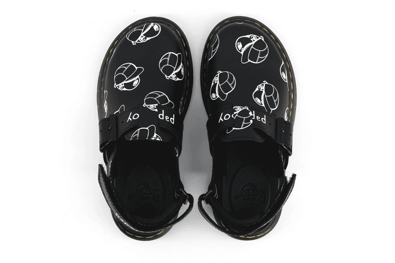 PaperBoy Paris Dr Martens Mule Collaboration footwear beams
