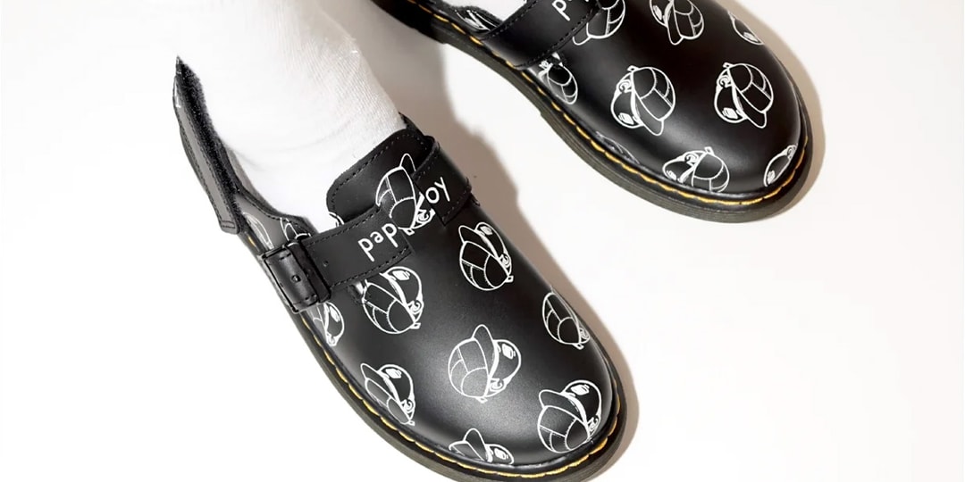PaperBoy Paris and Dr. Martens Release Graphic Mule Duo
