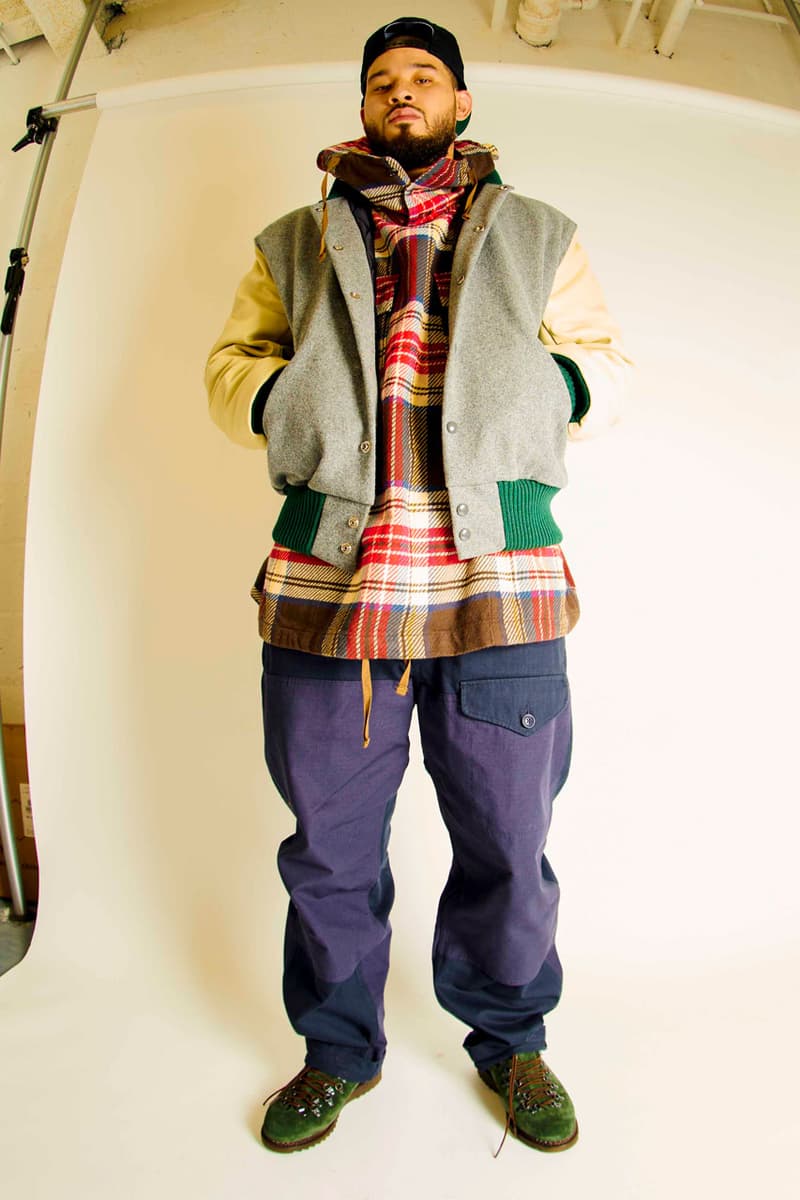 Paraboot Engineered Garments Collaboration Clothing Footwear Shoes Trainers Sneakers Fashion Ski Laces Black Green Suede