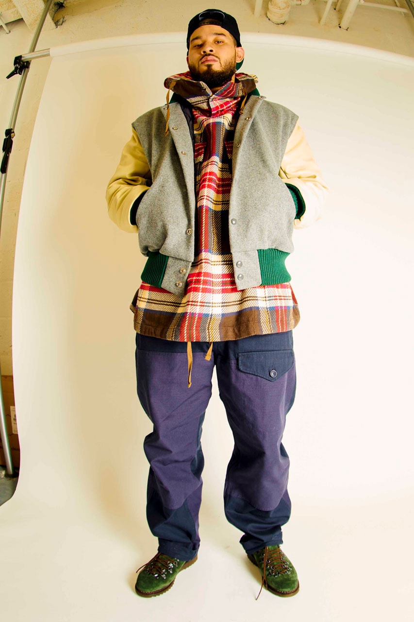 Paraboot Engineered Garments Collaboration Clothing Footwear Shoes Trainers Sneakers Fashion Ski Laces Black Green Suede