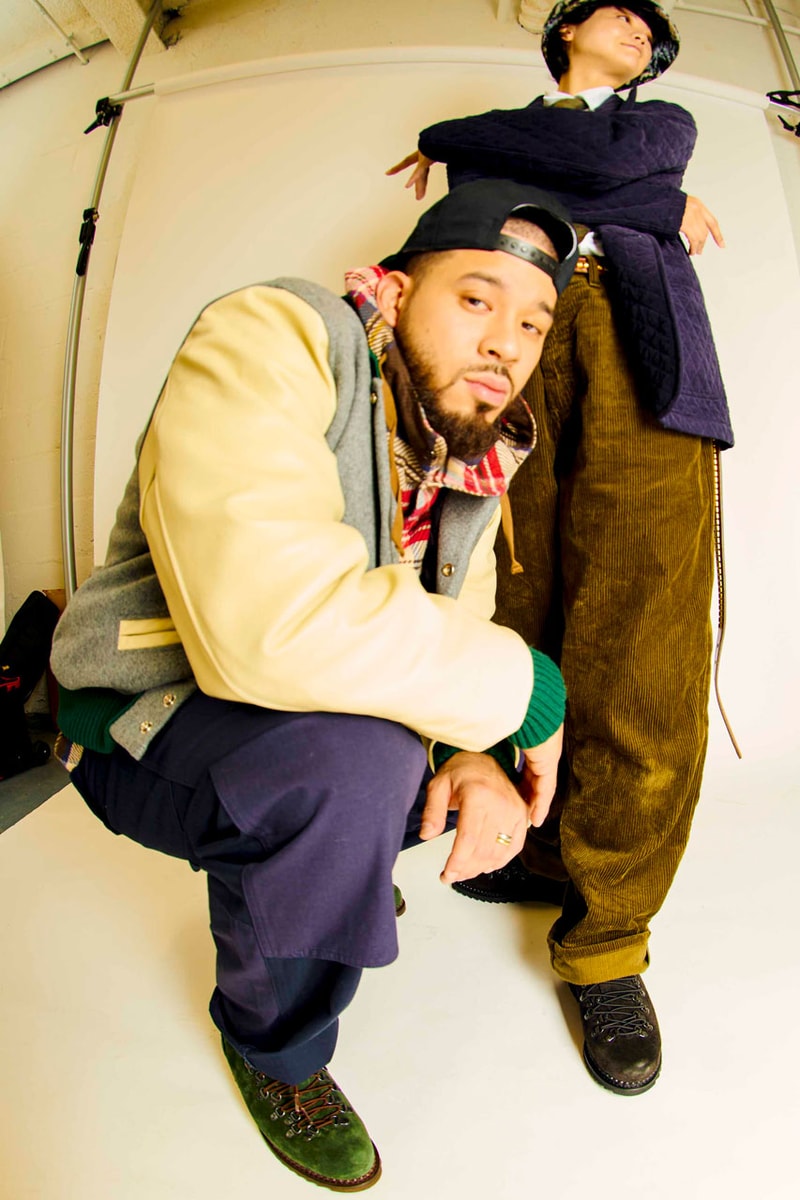 Paraboot Engineered Garments Collaboration Clothing Footwear Shoes Trainers Sneakers Fashion Ski Laces Black Green Suede
