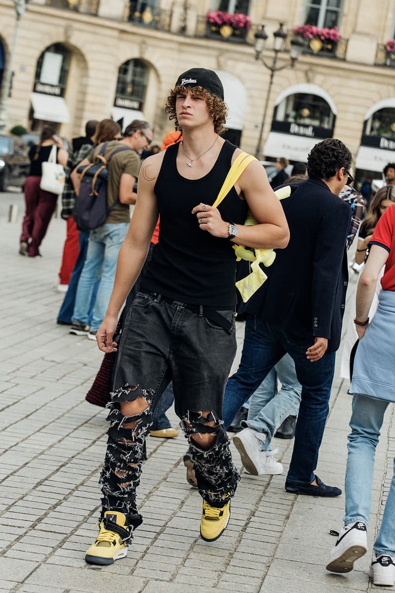 Paris Fashion Week SS24 Street Style