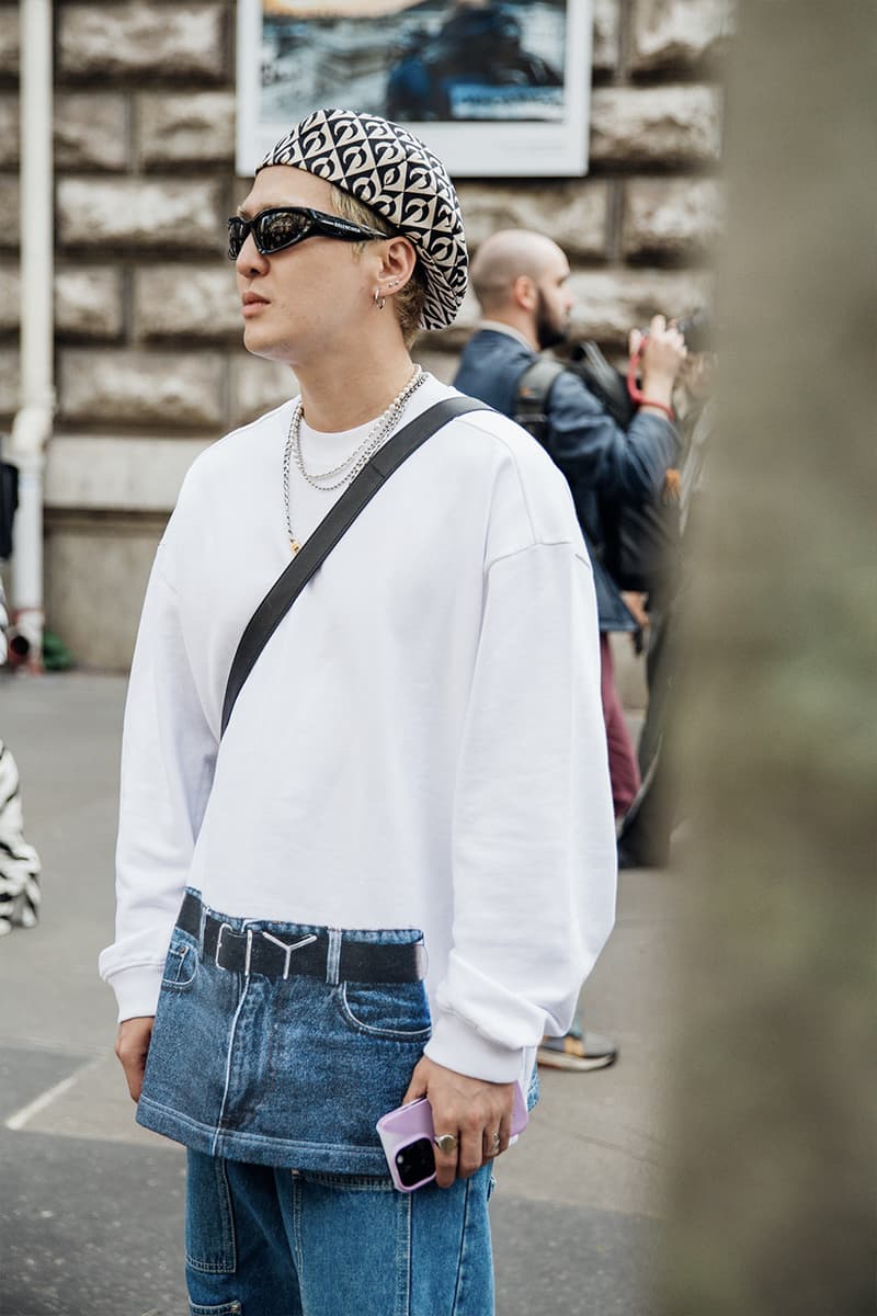 Paris Fashion Week SS24 Street Style