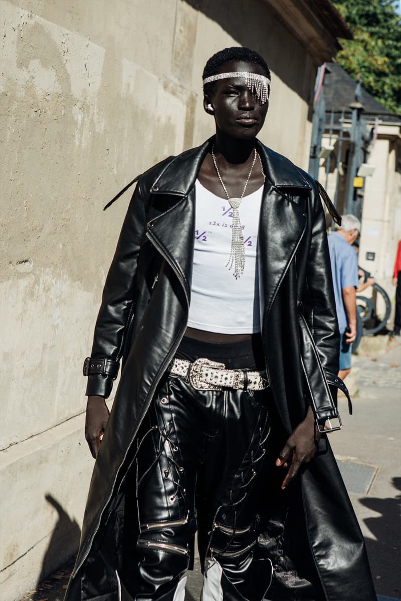 Paris Fashion Week SS24 Street Style