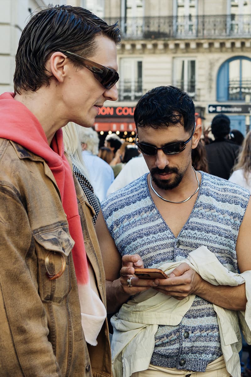 Paris Fashion Week SS24 Street Style