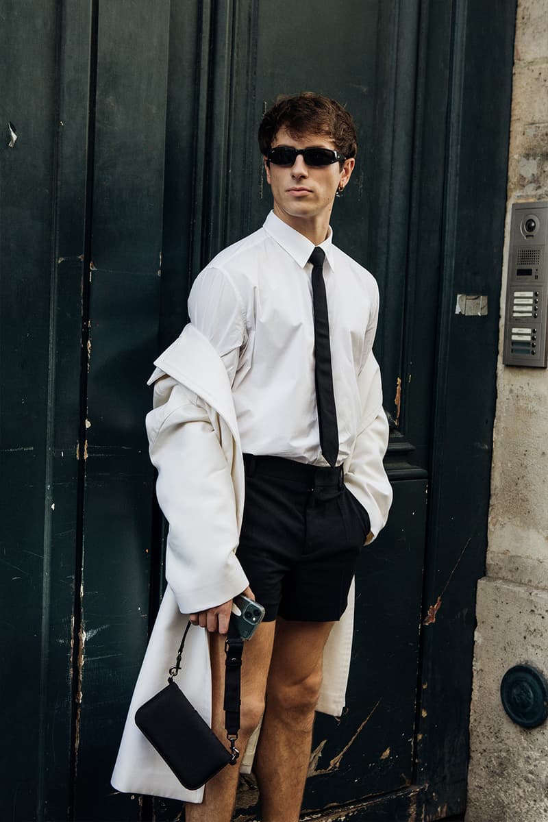 Paris Fashion Week SS24 Street Style