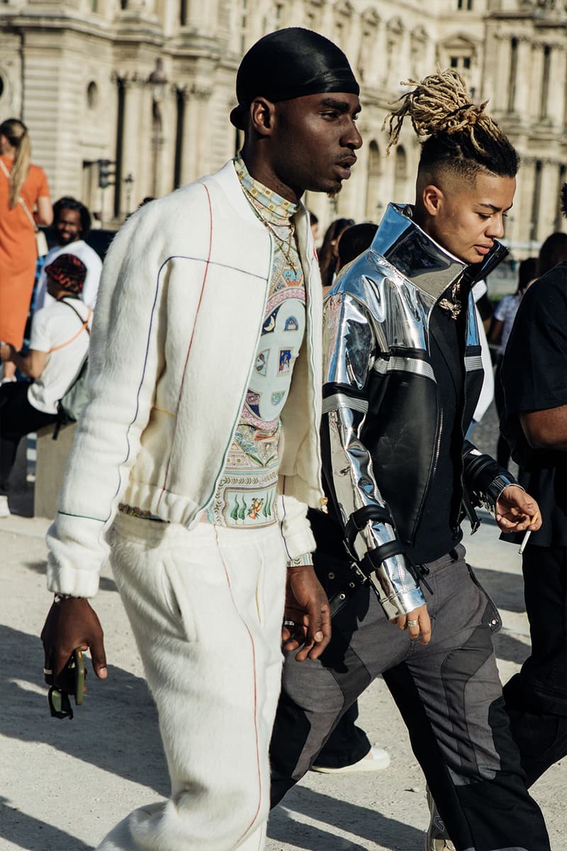 Paris Fashion Week SS24 Street Style