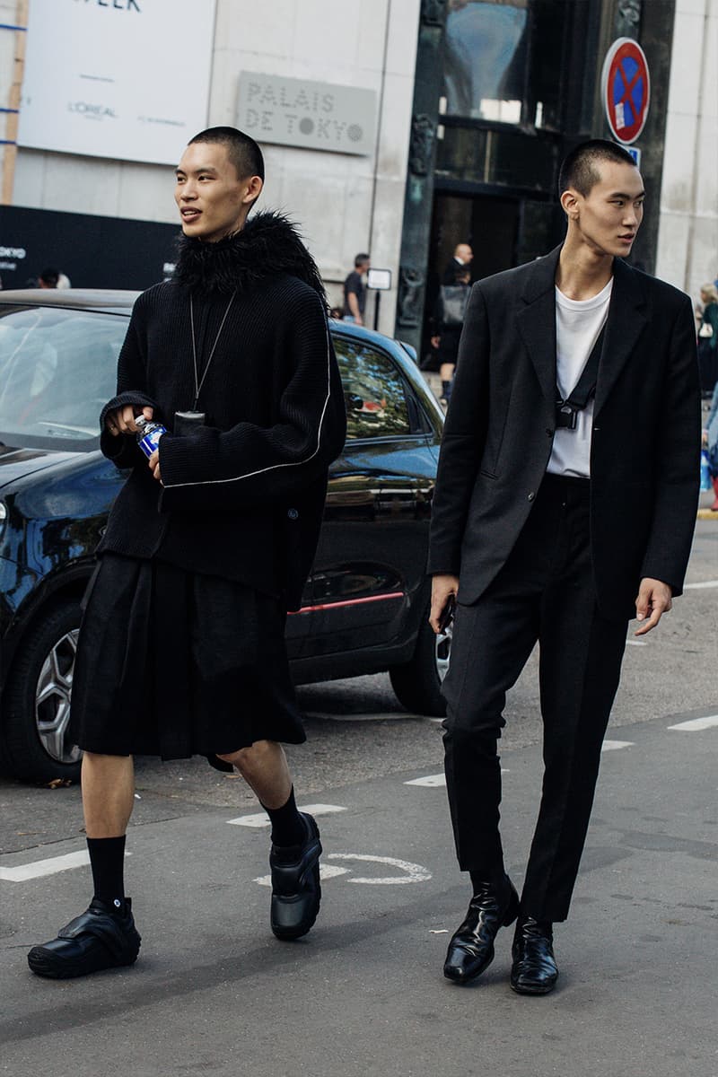 Paris Fashion Week SS24 Street Style