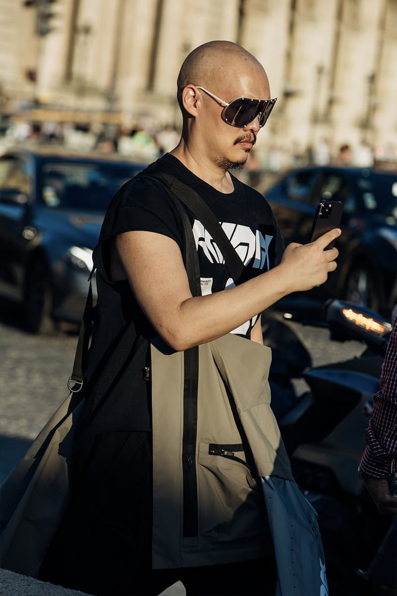 Paris Fashion Week SS24 Street Style