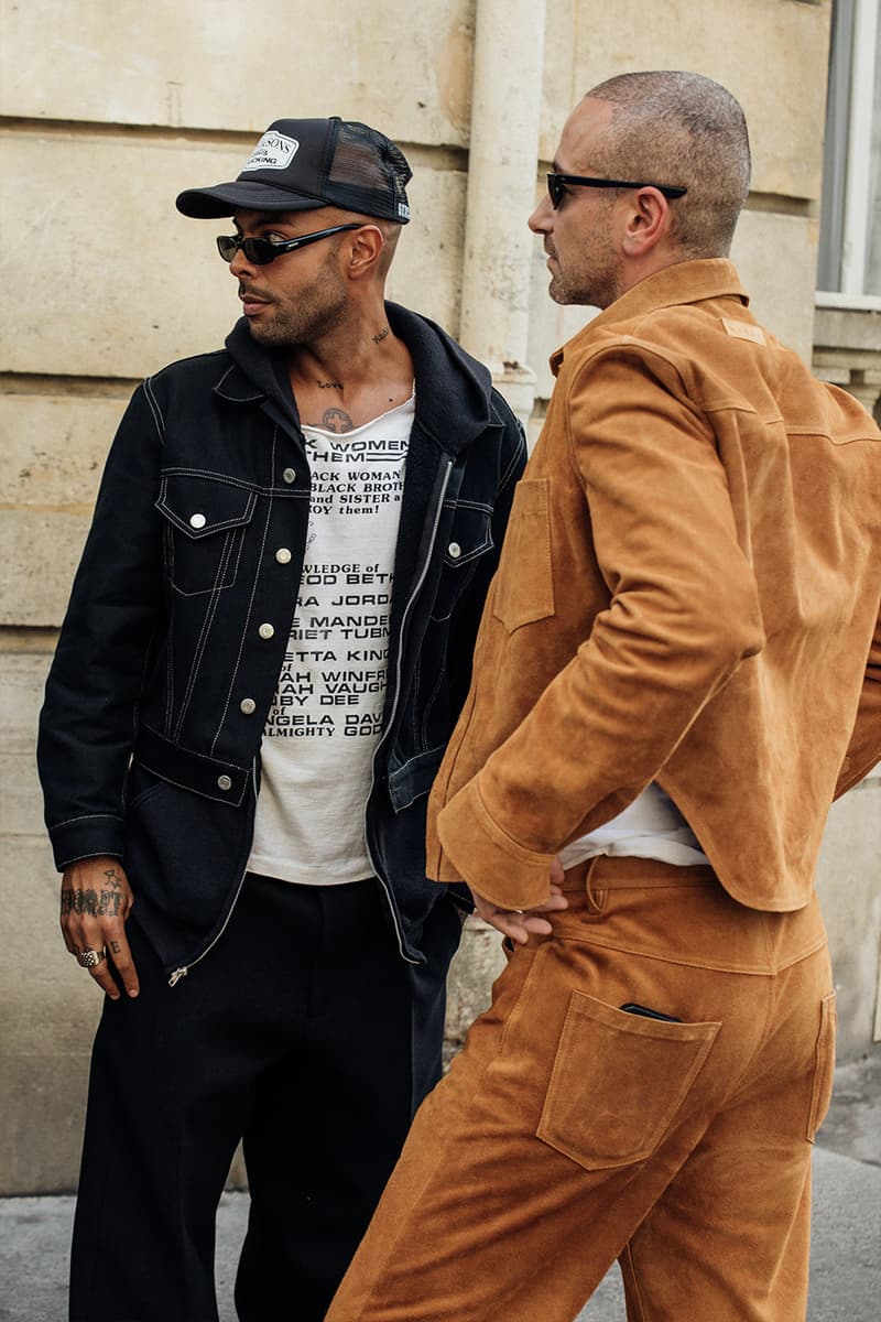 Paris Fashion Week SS24 Street Style