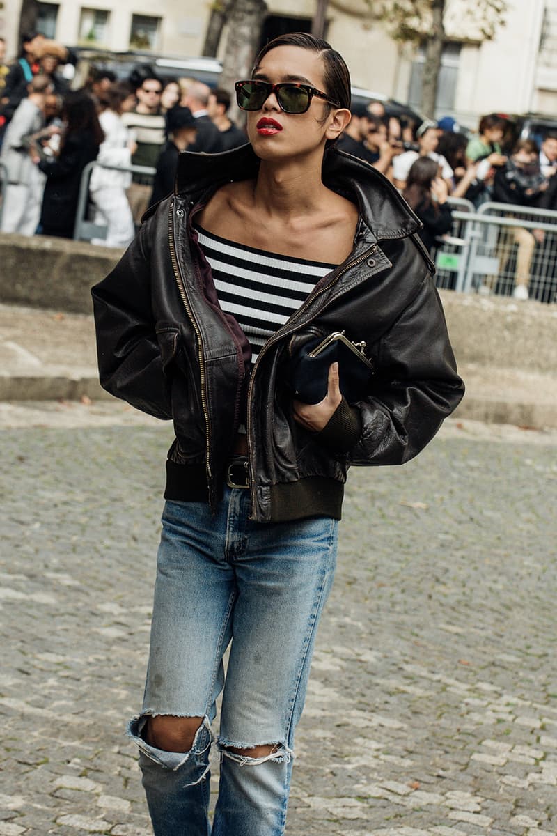 Paris Fashion Week SS24 Street Style