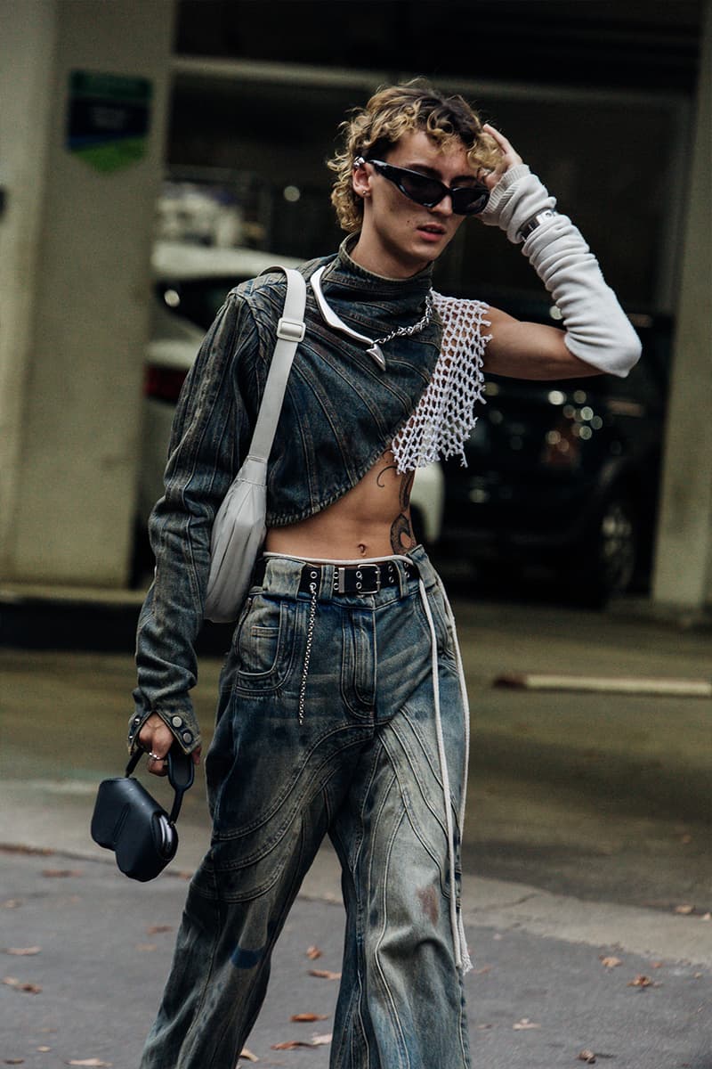 Paris Fashion Week SS24 Street Style