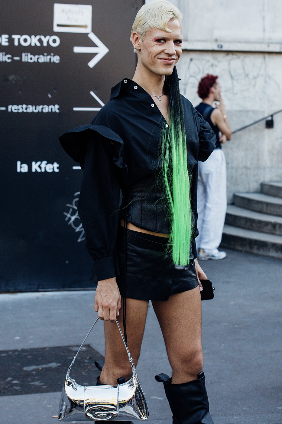 Paris Fashion Week SS24 Street Style