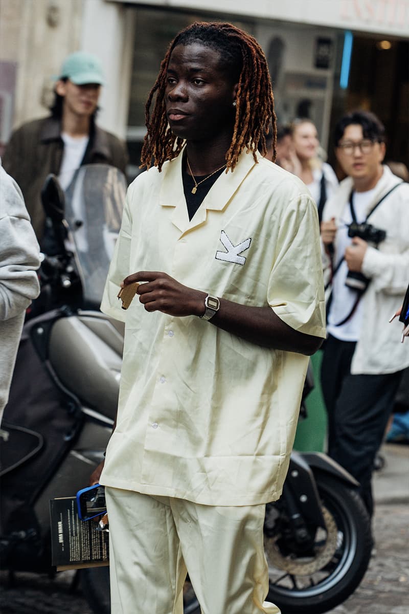 Paris Fashion Week SS24 Street Style