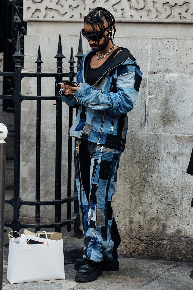 Paris Fashion Week SS24 Street Style