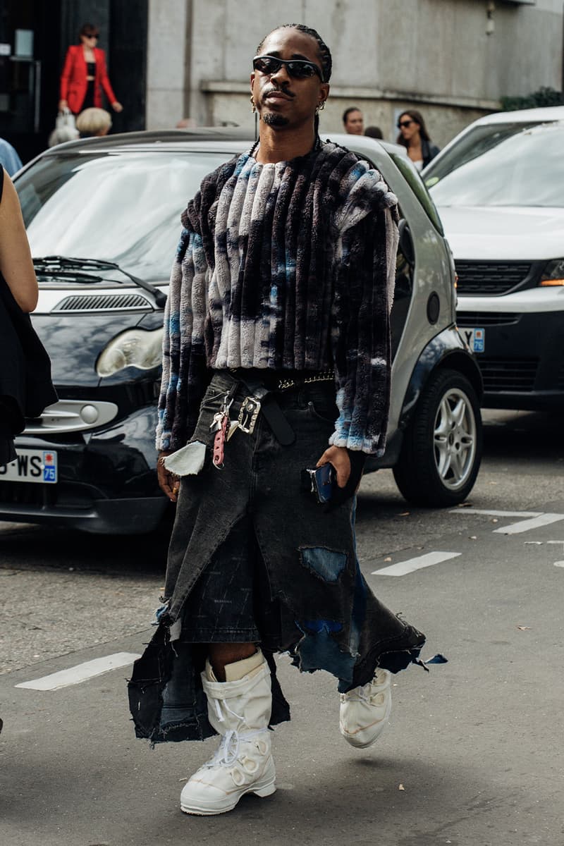 Paris Fashion Week SS24 Street Style