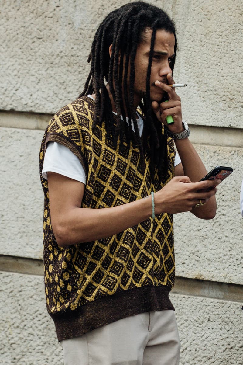 Paris Fashion Week SS24 Street Style