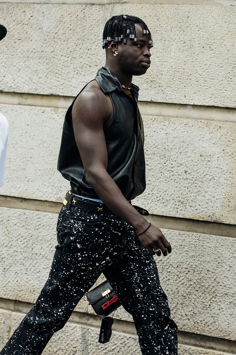 Paris Fashion Week SS24 Street Style