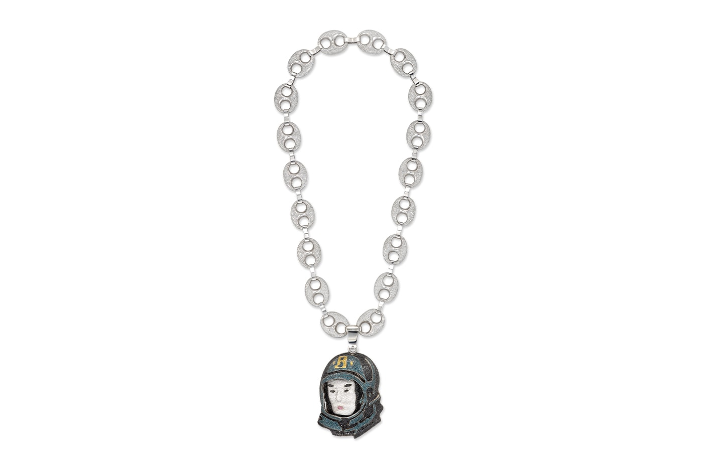 Custom Nigo Vintage Bape Pendant & Necklace with Matching Chain