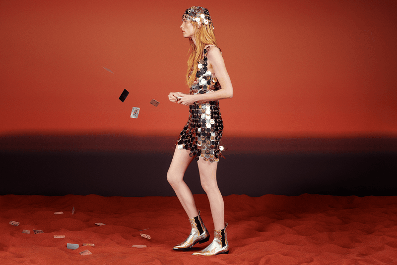 Paco Rabanne H&M collaboration interview feature womenswear menswear Paris fashion week spring summer 2024 luxury Womenswear's Head of Design Ann Sofie Johansson Rabanne Creative Director Julien Dossena