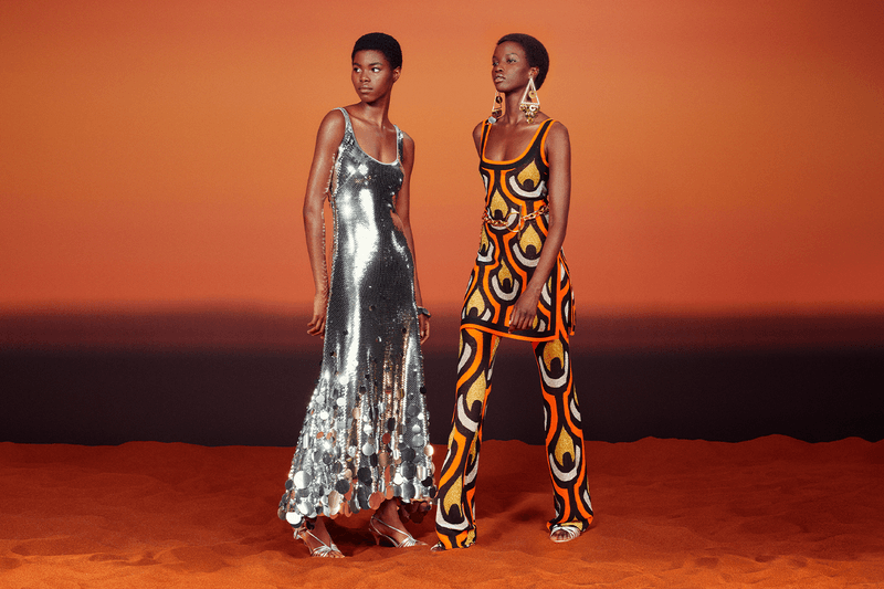 Paco Rabanne H&M collaboration interview feature womenswear menswear Paris fashion week spring summer 2024 luxury Womenswear's Head of Design Ann Sofie Johansson Rabanne Creative Director Julien Dossena