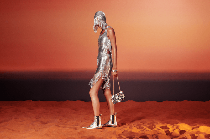 Paco Rabanne H&M collaboration interview feature womenswear menswear Paris fashion week spring summer 2024 luxury Womenswear's Head of Design Ann Sofie Johansson Rabanne Creative Director Julien Dossena