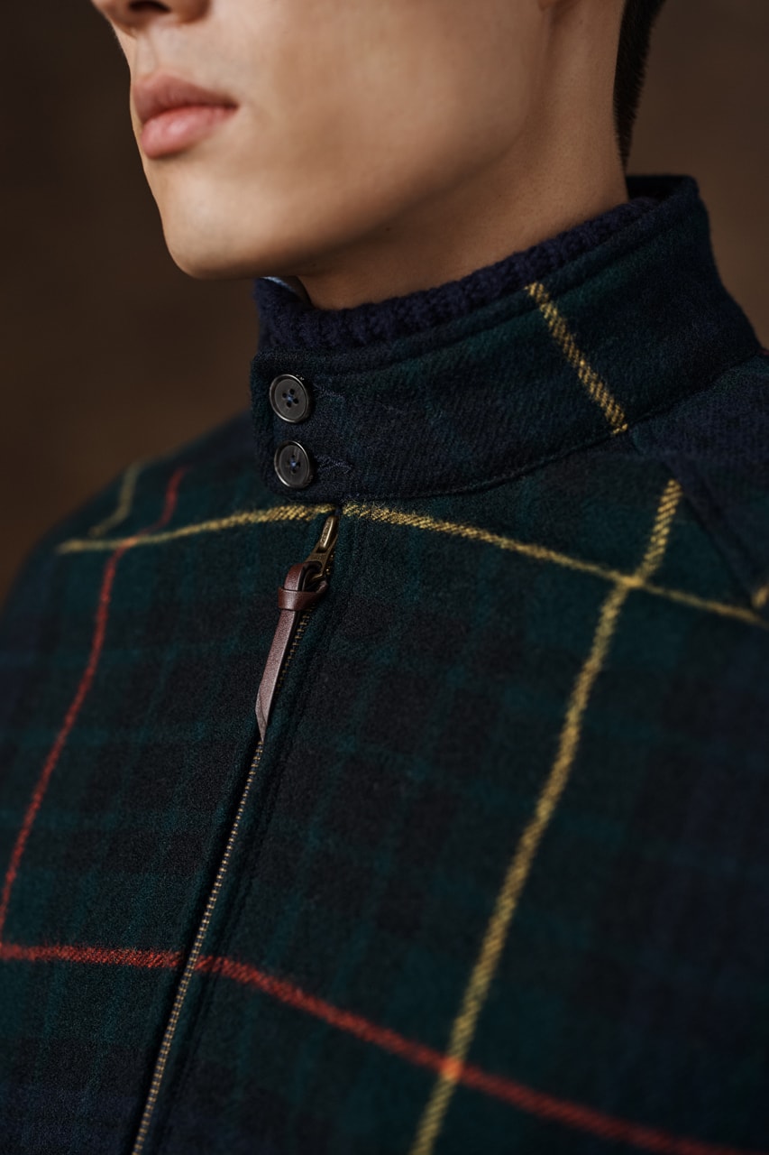 ralph lauren outerwear jackets coats fleece fall winter 2023 puffer overcoat polo collection tartan shearling water-resistant 