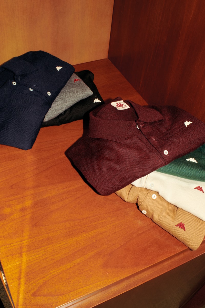 robe di kappa polo shirt italy wool knit omni history cotton pique collar maroon navy dark green wardrobe essential