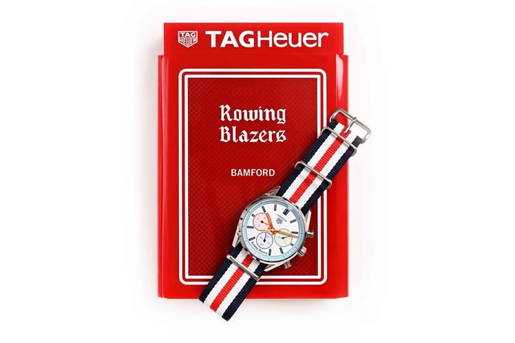 Rowing Blazers and TAG Heuer Unveil Limited-Edition "Yacht-Timer" Carrera Watch