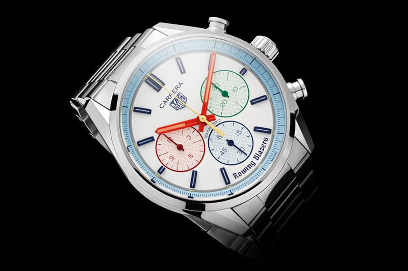 Rowing Blazers and TAG Heuer Unveil Limited-Edition "Yacht-Timer" Carrera Timepiece