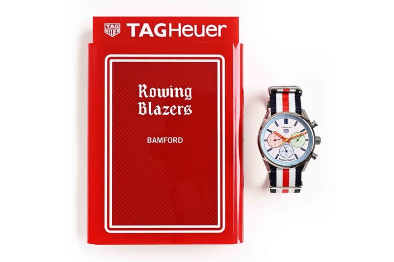 Rowing Blazers and TAG Heuer Unveil Limited-Edition "Yacht-Timer" Carrera Timepiece