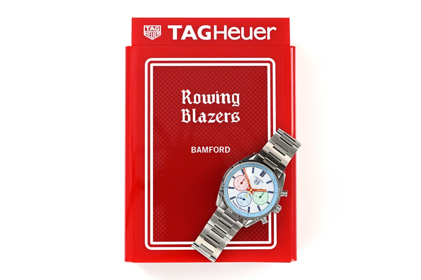 Rowing Blazers and TAG Heuer Unveil Limited-Edition "Yacht-Timer" Carrera Timepiece