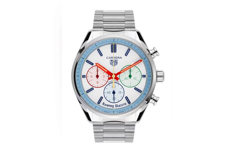 Rowing Blazers and TAG Heuer Unveil Limited-Edition "Yacht-Timer" Carrera Timepiece