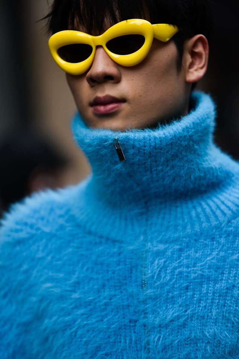 Shanghai Fashion Week SS24 Street Style china y project balenciaga showroom loewe autumn