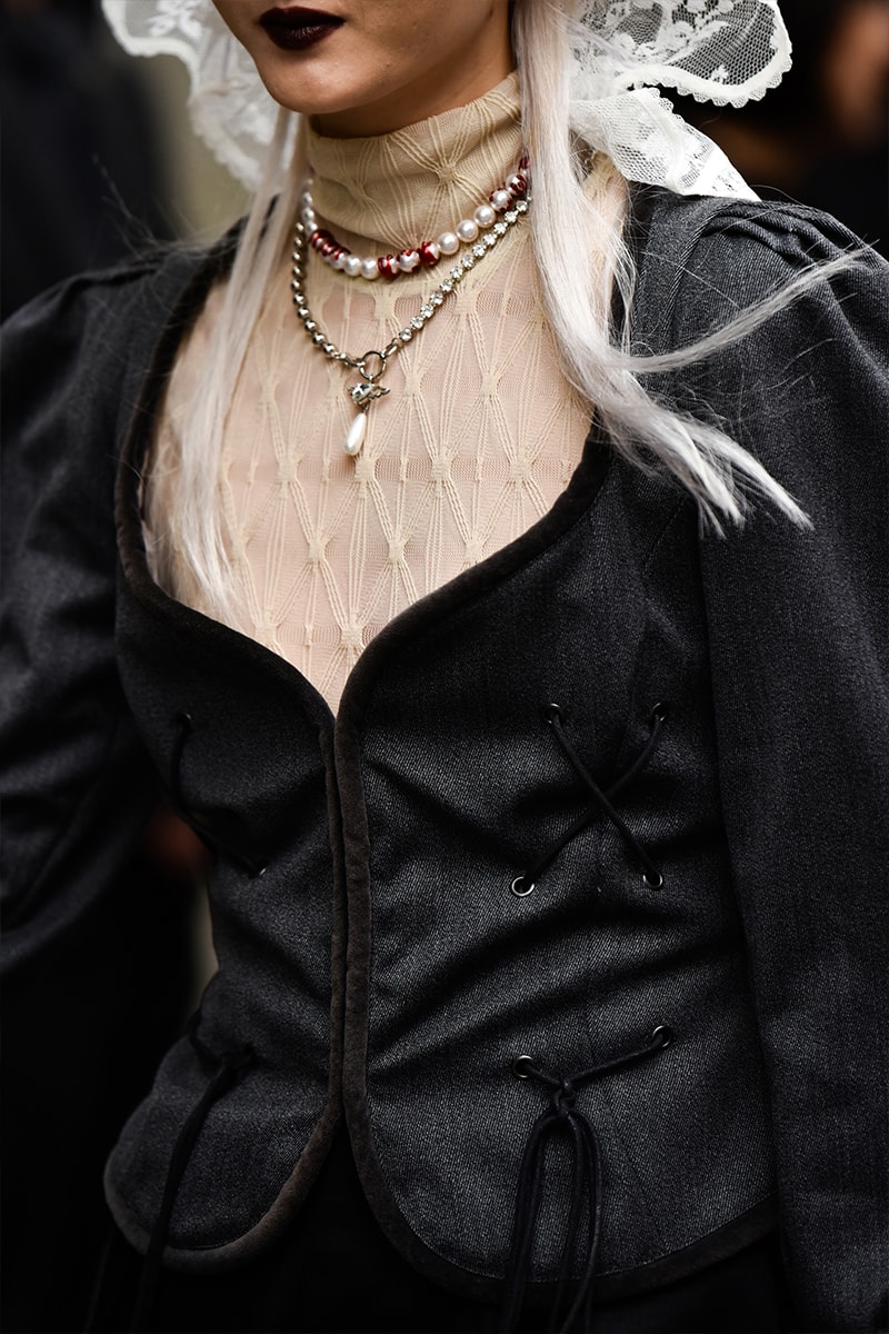 Shanghai Fashion Week SS24 Street Style china y project balenciaga showroom loewe autumn
