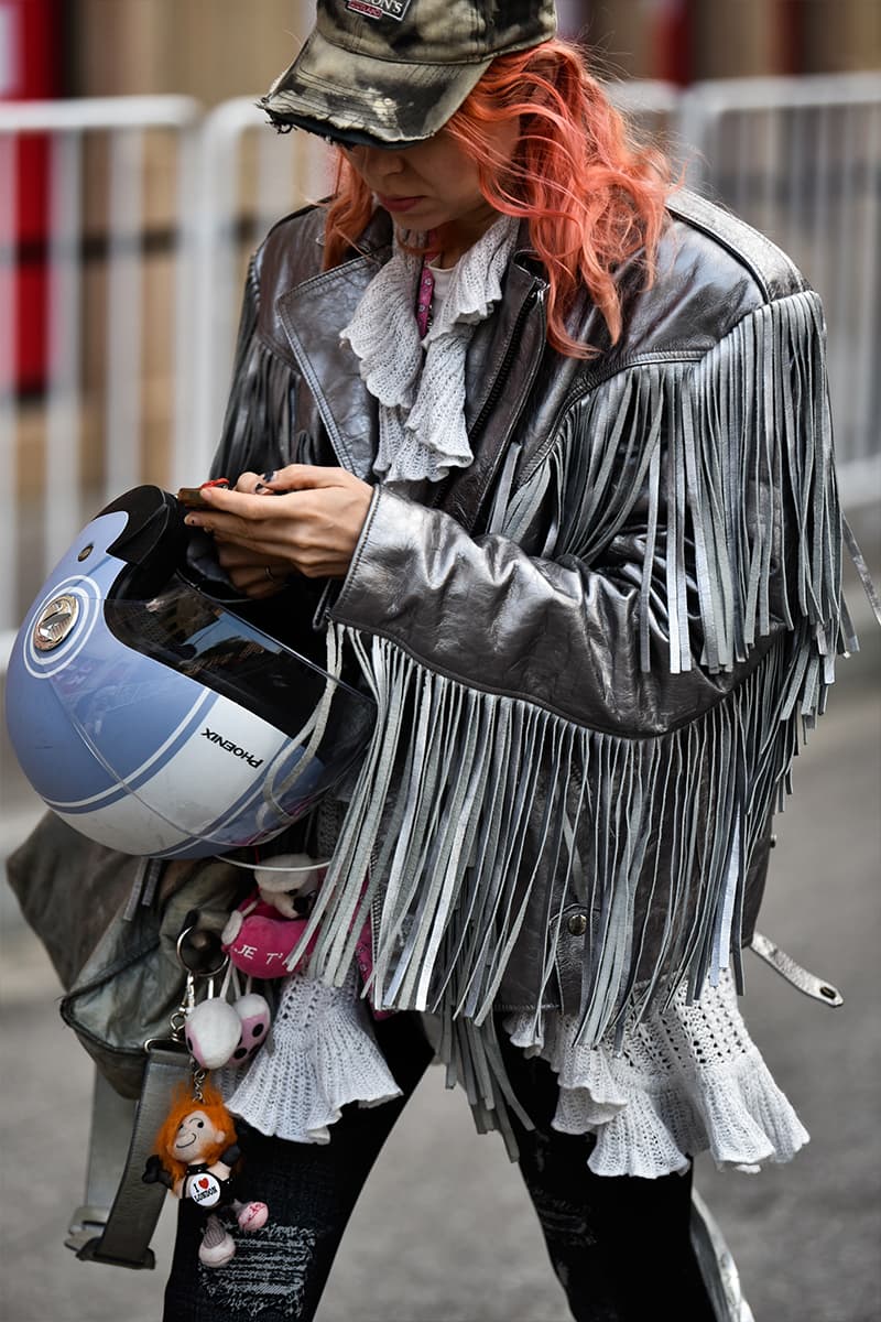 Shanghai Fashion Week SS24 Street Style china y project balenciaga showroom loewe autumn