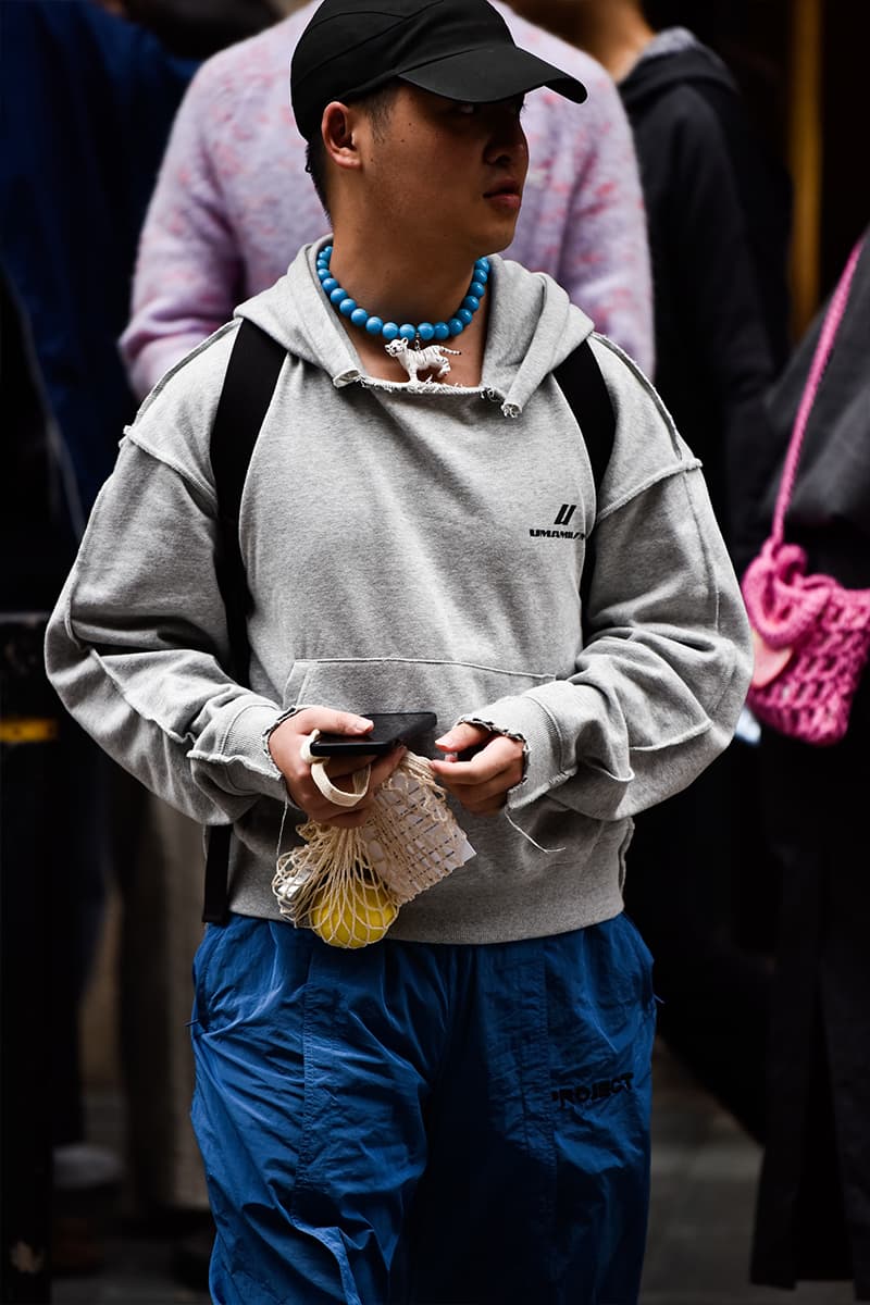 Shanghai Fashion Week SS24 Street Style china y project balenciaga showroom loewe autumn